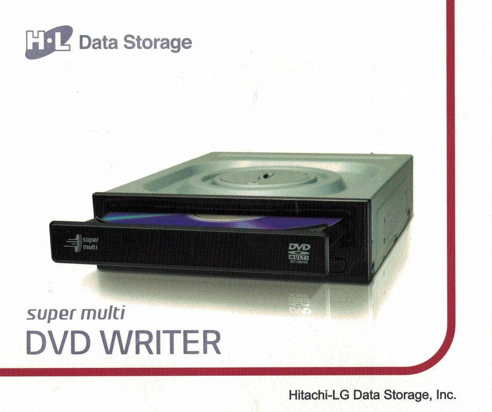 HLDS Hitachi LG DVD-Brenner GH24NSD6 SATA Intern M-Disc DL silent Retail Super-M - Bild 1 von 3