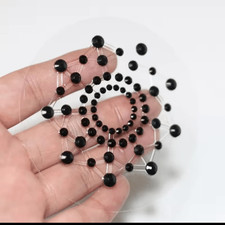 New Without Tags Black Nipple Covers Sticky Festival Burlesque 3in