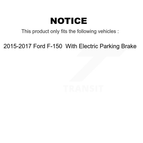 TEC KTC-100518 Brake Pad Sets 4-Wheel Set Front & Rear for F150 Truck Navigator - Picture 11 of 11