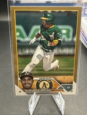 ramon laureano 2023 topps gold #581 sp oakland athletics  /2023 mint