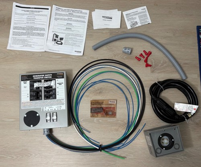 #ad NEW Open Box Generac Manual Transfer Switch Kit Model 6294 Portable Generators $200.00