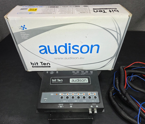 Audison bit Ten Car Audio multi-function digital Signal processor 32 bit DSP