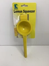 1 Premium Quality Heavy Duty Manual Yellow Juicer Lime Lemon Squeezer Hand Press