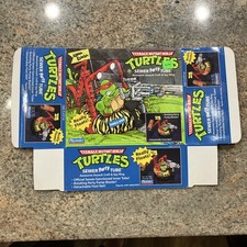 Playmates #5652 1998 Teenage Mutant Ninja Turtles Sewer Party Tube BOX ONLY