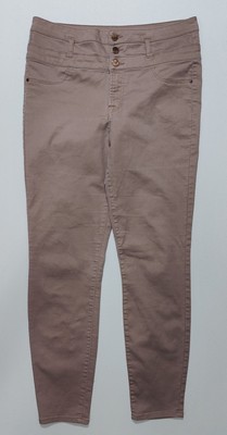 Refuge Women's Dark Dusty Pink Stretch Jeggings Size 12
