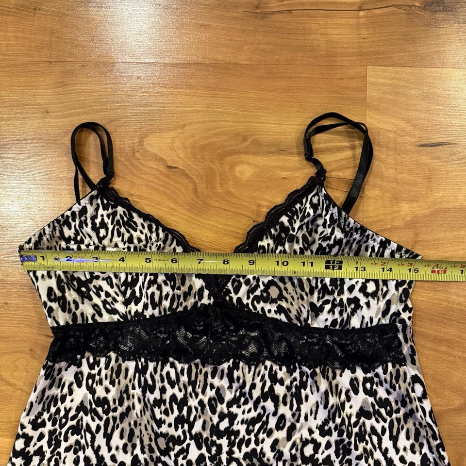 Conjunto de pijama Babydoll estampado leopardo para mujer Marilyn Monroe talla L Foto 3 de 4