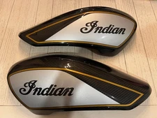 Brand New Indian FTR Tank Covers Pair Carbon Fiber Left Right LH RH