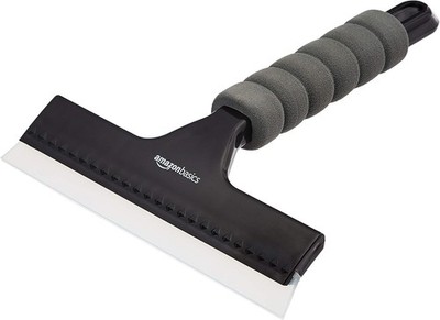 All-Purpose Window Squeegee with Handle for Car Windshield, Shower, Glass,