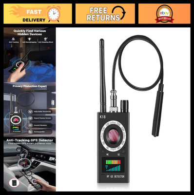 Hidden Camera Detector, Anti-Spy Finder, GPS Tracker & Device Scanner for Home/O
