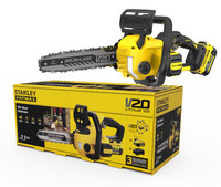Stanley Akku-KettensäGe 18V BüRstenlos +Akku 4Ah Und 30Cm Schwert SFMCCS730M1-QW