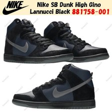 Nike SB Dunk High Gino Lannucci Negro 881758-001 Para hombres Talla