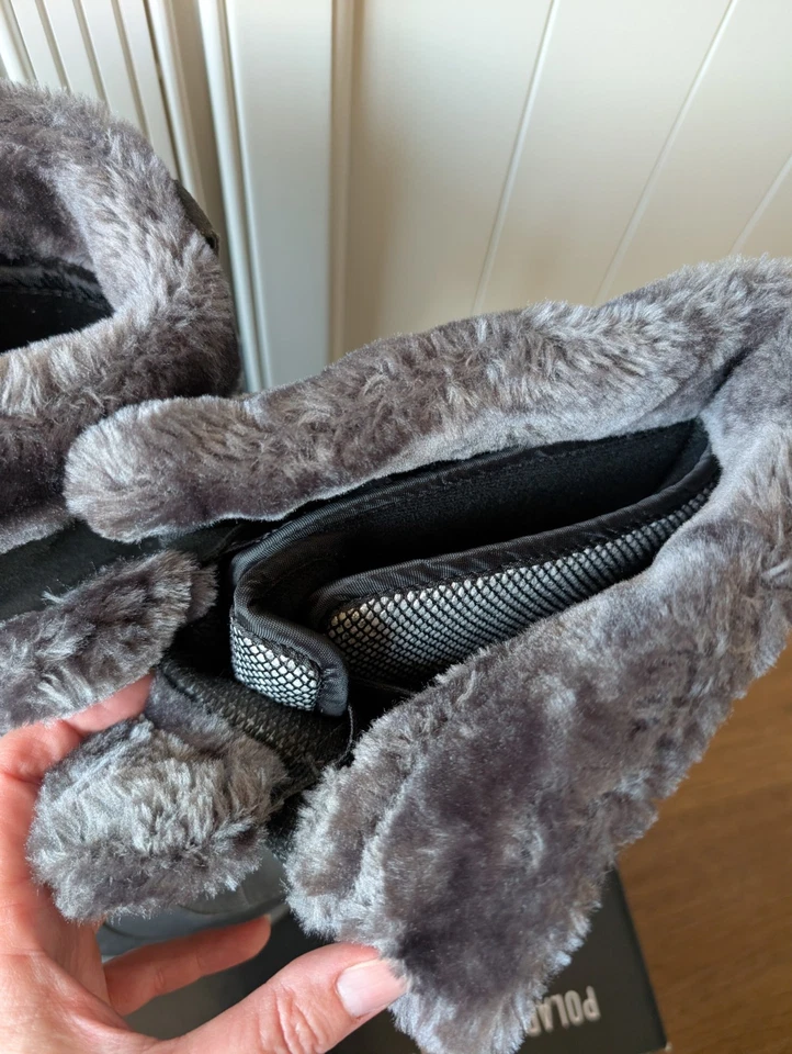 Bota Judy Baffin Polar Mujer Gris Tallas: US 10, Eur 40 Impermeable -40° Cuero Foto 4 de 4