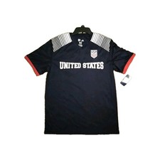 Icon Sports USA United States Soccer Navy Jersey Size Medium Officially Licensed