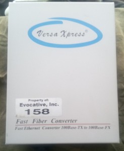 Versa Xpress VX200F Internal Fiber Converter Fast Ethernet Converter 