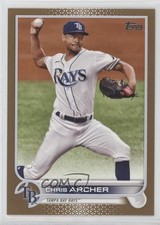 2022 Topps Series 1 Gold 627/2022 Chris Archer #254 0g76