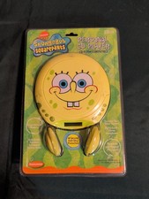 SpongeBob SquarePants Personal CD Player SB110 2003 Nickelodeon Vintage NIP