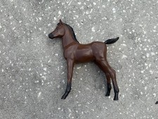 Vintage Western Horse Toy Johnny West Louis Marx Bay Thundercolt 1960s Foal