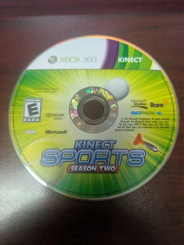 Kinect Sports: Season Two (Microsoft Xbox 360 2011) NO TRACKING - DISC ONLY