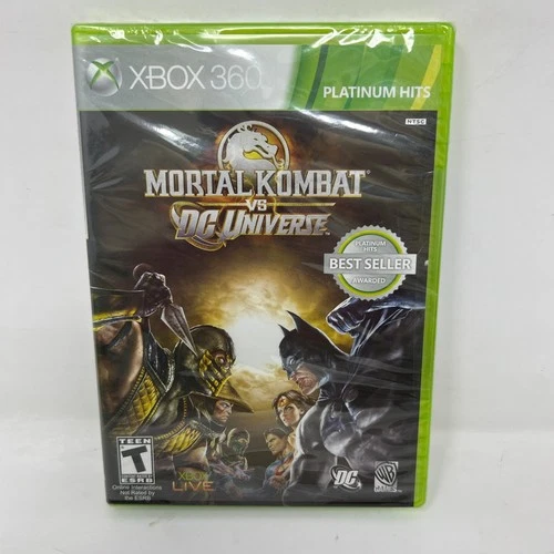 Xbox 360 Mortal Kombat vs. DC Universe Platinum Hits - New - Sealed