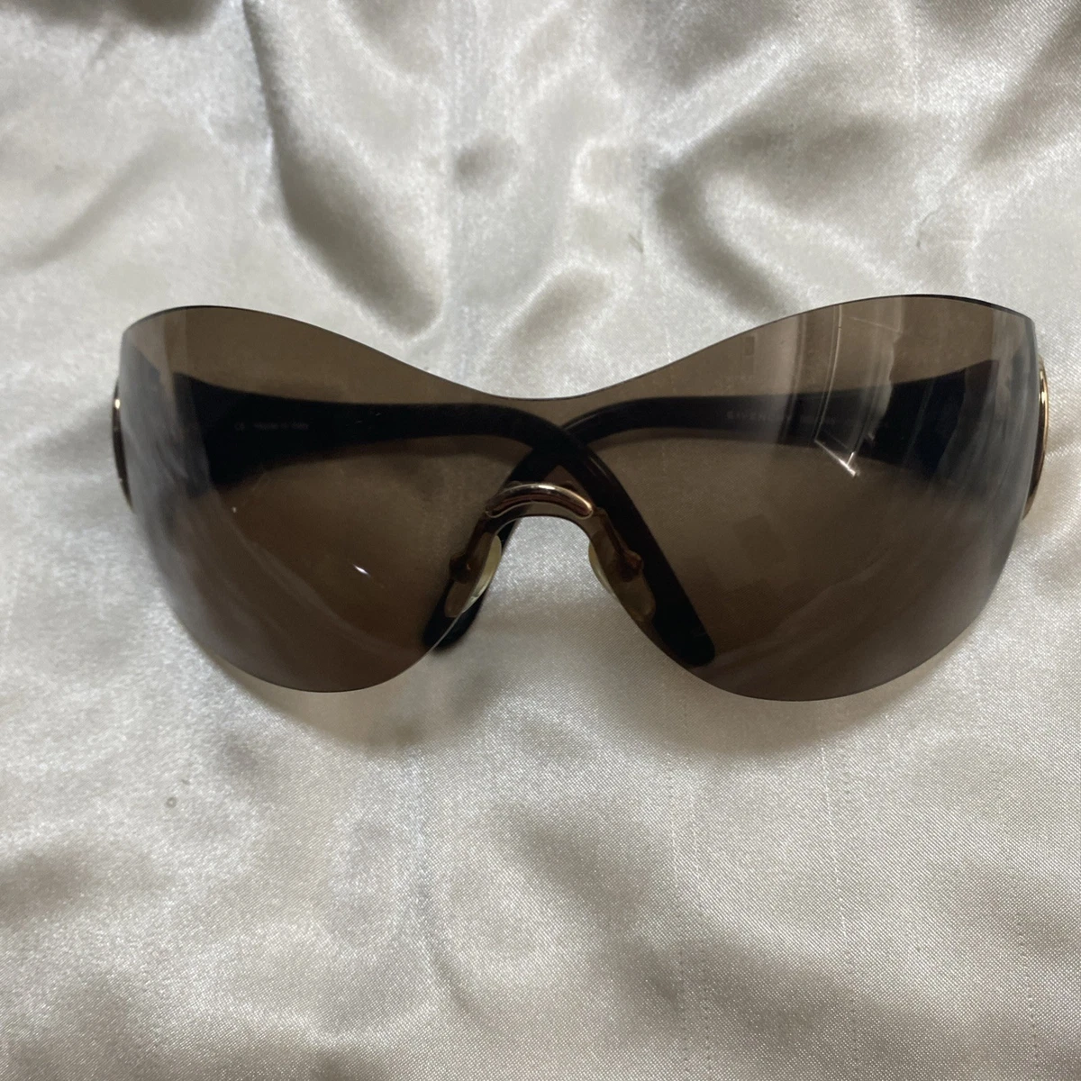 Vintage Givenchy authentic sunglasses in nude/brown ?️ Givenchy Brown Vintage Sunglasses for sale | eBay main image 4