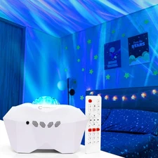Aurora Borealis Light Projector - Northern Lights Lamp - Galaxy Star Night Li...