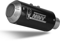 K.047.SM3C - Auspufftopf Mivv MK3 Kohlenstoff Kawasaki Ninja / Z 400