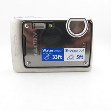Olympus Stylus 770 SW 7.1MP Digital Camera Silver Waterproof Shockproof