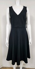NWT Lulus Womens Dress Size Medium Sleeveless Tank Black Stretch Zip Casual