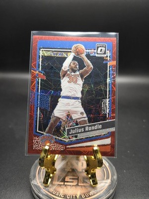 2023-24 Panini Donruss Optic - Julius Randle #40 Red Velocity Prizm /299
