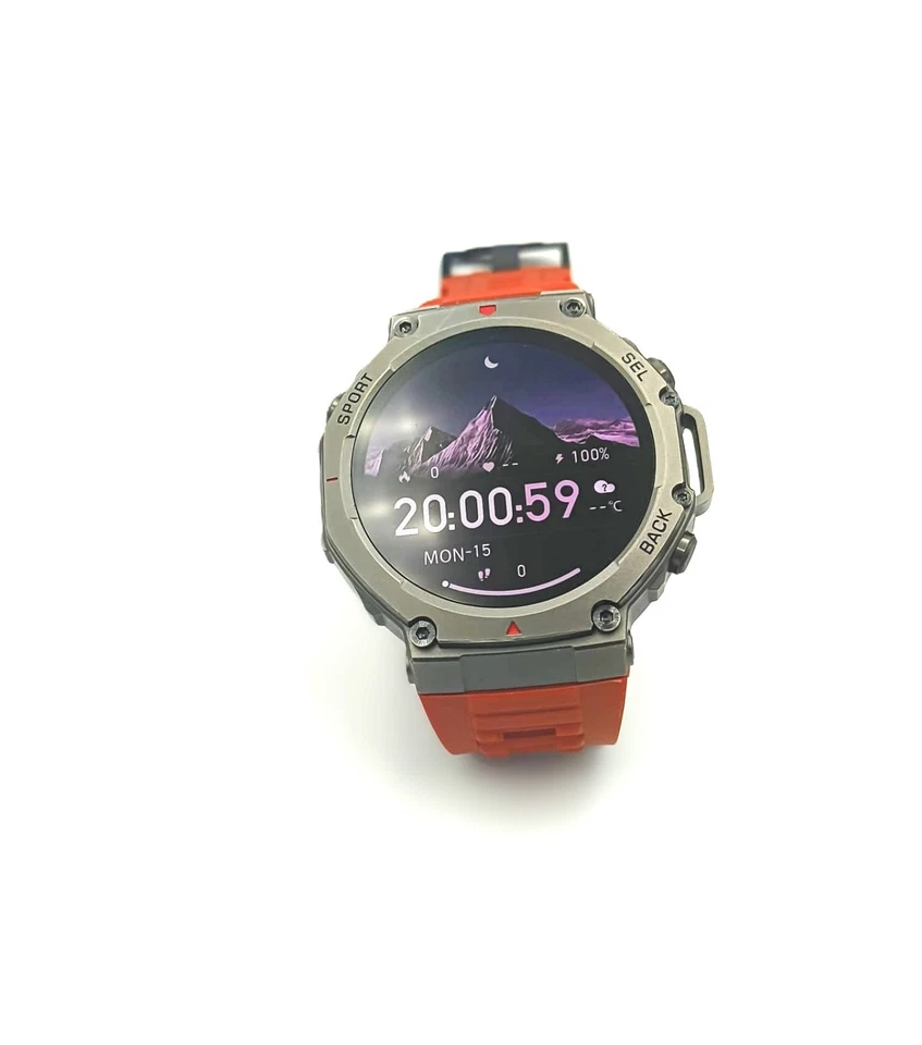 VWAR T-Rex3 Premium GPS Smartwatch 2025 – Taktische Herren Outdoor Uhr - Bild 2 von 4