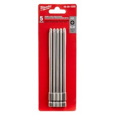 Milwaukee Tool 48-30-1000 5-Piece Phillips Collated Magazine Bits