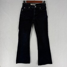 Vintage Paris Blues Jeans Womens 1 Blue Dark Wash Bootcut Mid Rise Denim Y2K