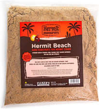 All Natural Premium Hermit Crab Sand Substrate, Sand Mixture with Coconut Fiber,