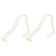 2Pcs Shoe Display Stand, Shoe Form Holder Form Inserts for High Heel, Gold