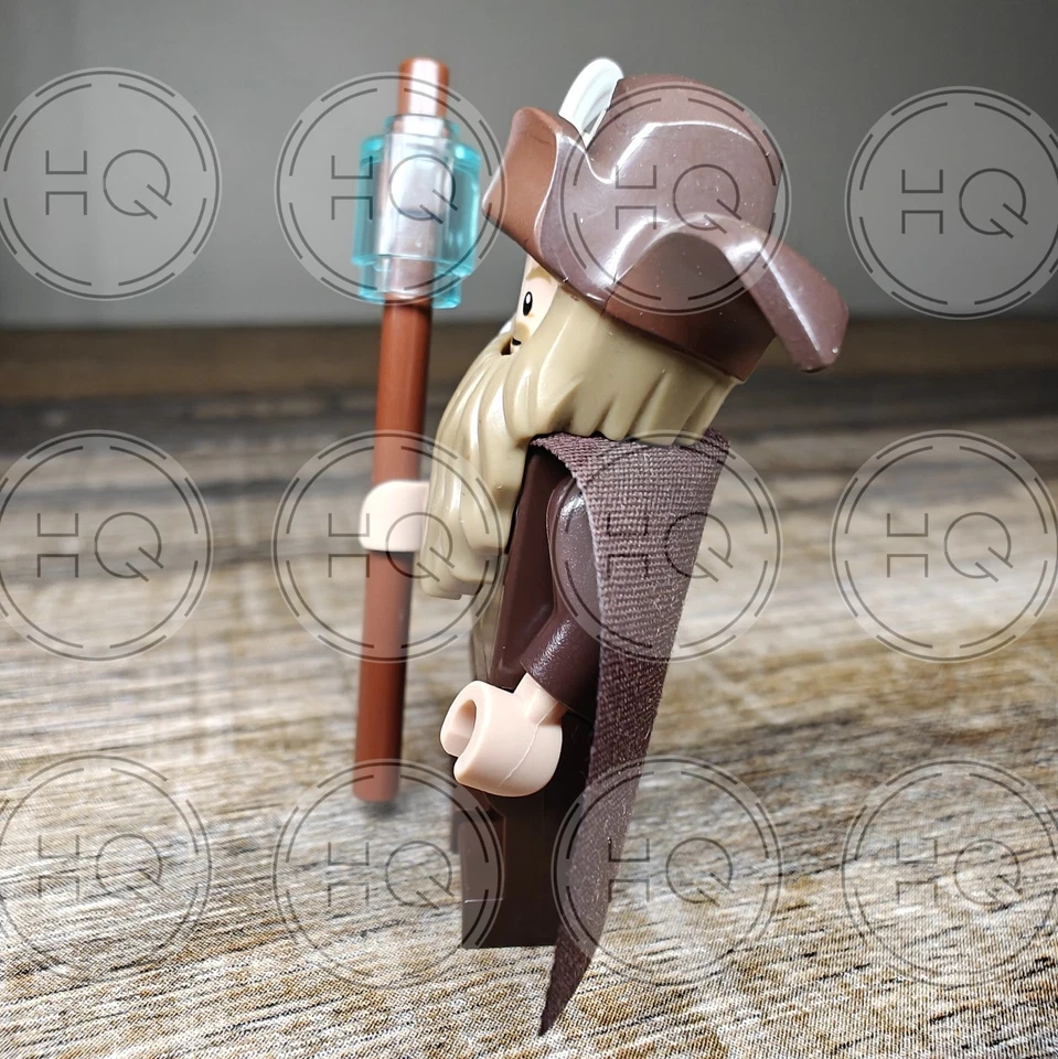 **NUEVO** 100% LEGO El Señor de los Anillos Radagast El Mago Marrón Minifigura Sin usar, en caja Foto 2 de 4