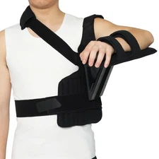 Shoulder Abduction Sling Immobilizer,With Detachable Wedge Block,Right or Left