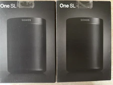 Pair Sonos One SL Wireless Voiceless Speaker - EXCELLENT CONDITION