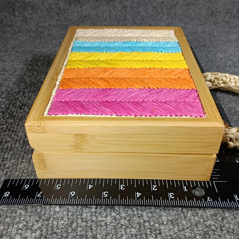 Cartera caja madera arco iris Moda Luxe Foto 4 de 4