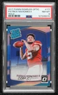2017 Donruss Optic Holo Prizm Patrick Mahomes II #177 PSA 8 Rookie RC