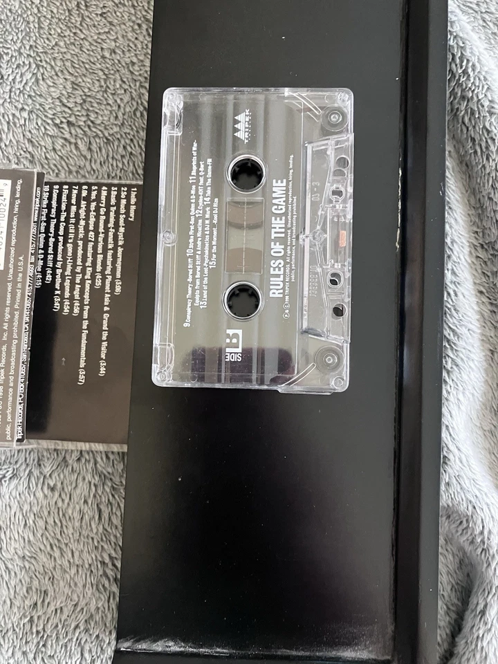 Rules Of The Game Cassette Feat Living Legends, Bored Stiff, San Quinn, Q-Bert - Image 4 of 4