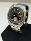 Seiko 6139-6012 Automatic Chronograph Bruce Lee Men's Watch Black Dial Vintage