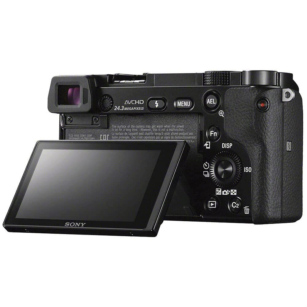 SONY a6000 ILCE-6000 ブラック　16-50mmPZレンズ Sony Alpha A6000 Mirrorless Digital Camera w/16-50mm Lens English
