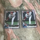 Topps 2018 Bowman Shohei Ohtani Rookie Base Set #49 LA Angels - Lot of 2 cards