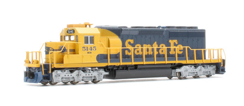 Diesellokomotive Santa Fe SD40-2 #5145 Spur KATO "N" BLAU/GELB | Zustand: Used