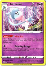 Hatterene 085/192 SWSH02: Rebel Clash HolofoilNM