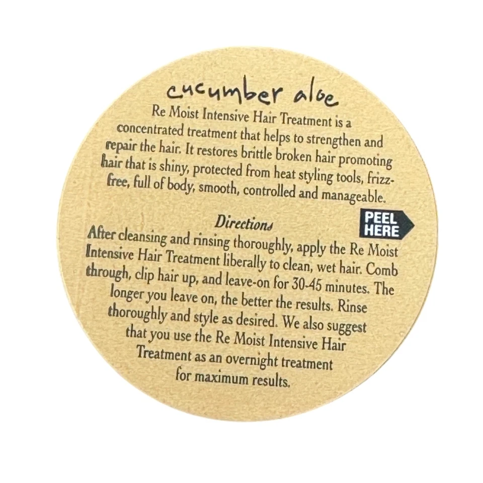 WEN by Chaz Dean PEPINO ALOE Tratamiento Intensivo Re-Humedad para el Cabello 4 OZ SELLADO Foto 3 de 4