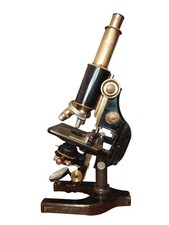 ANTIQUE 1912 LARGE CARL ZEISS SOPHISTICATED COMPOUND MICROSCOPE CASED US D. FREE