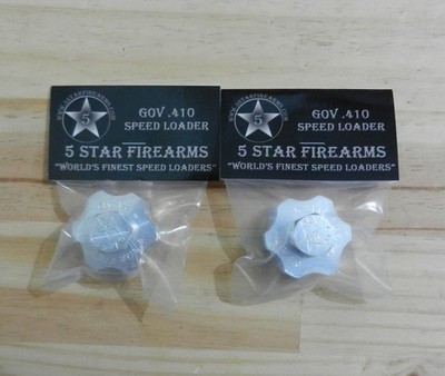Aluminum Speedloader; Smith & Wesson Governor; Holds 6 Rounds 410; 2pk; 6GV-410