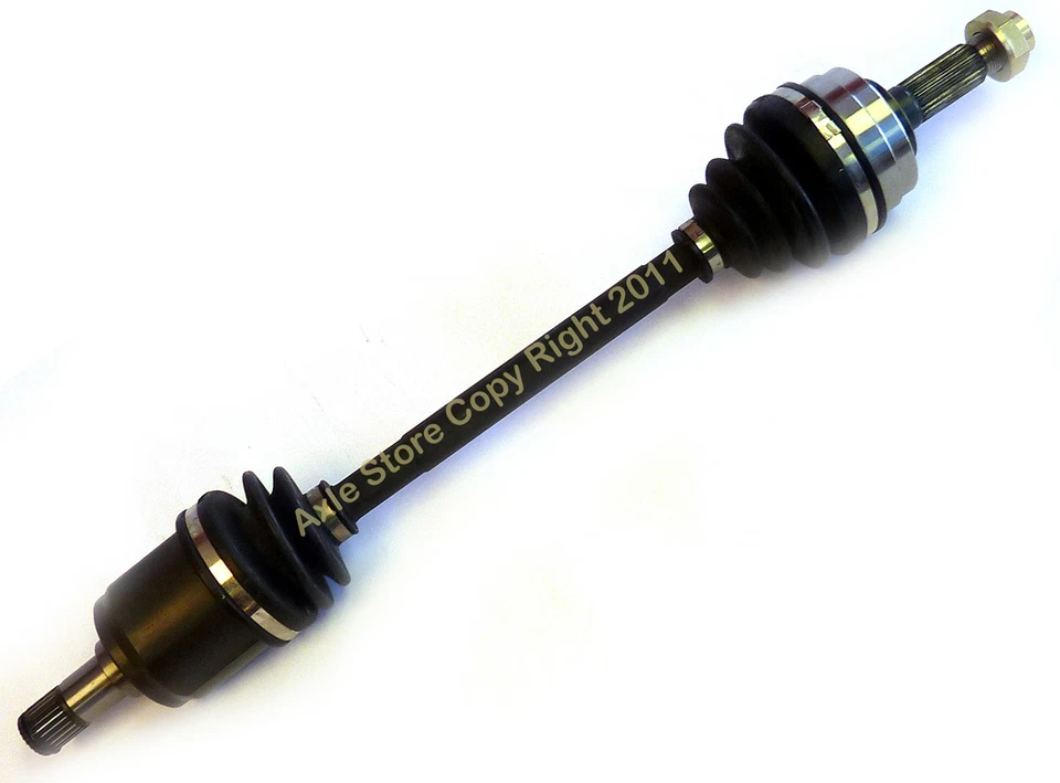 2 ejes CV nuevos aptos para Honda Civic 1988-1991, CRX con 26 estrías juntas exteriores Foto 4 de 4