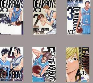 Dear Boys Boy S Act 3 Iii Hiroki Yagami Japanese Anime Manga Book Vol 1 6 Set Ebay